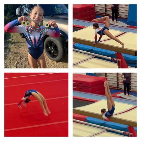 Scarletts gymnastics triumph